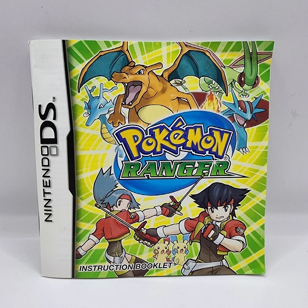 Nintendo DS Pokémon Ranger - Manual Only